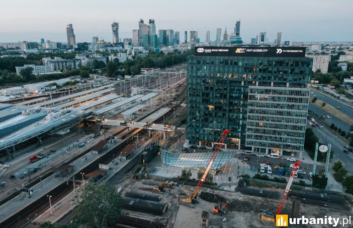 Prace na segmencie 7 przy stacji Warszawa Zachodnia, fot. Solentache