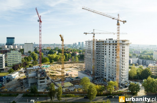 Pierwszy z budynków Atal Sky+ osiąga wysokość 50 metrów, fot. Atal