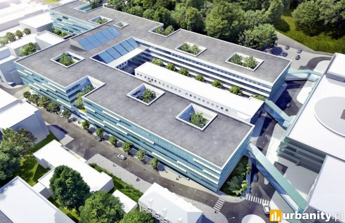 Wizualizacja gdańskiego Centrum Medycyny Nieinwazyjnej