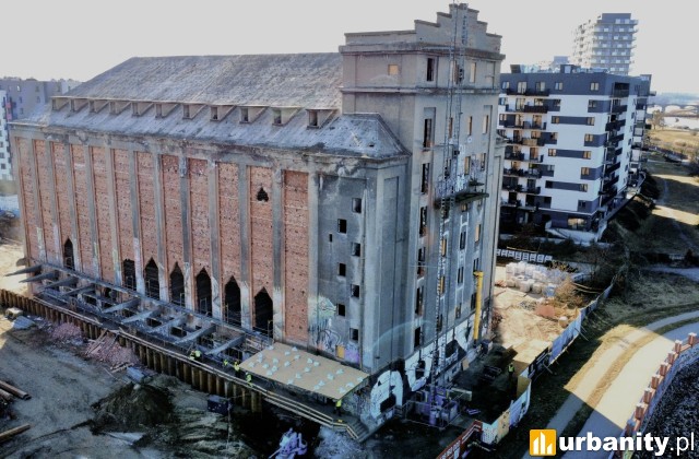 Elewator we Wrocławiu, marzec 2026, Fot. Dawid Waś