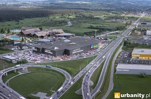 Galeria Podhalańska, wizualizacja, wiz. materiały inwestora