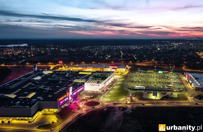 Wizualizacja nowej części Gemini Park Tychy, fot. Gemini Park Tychy