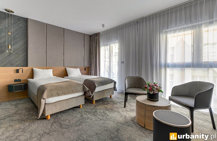 Wnętrza gdańskiego Hotelu Grano