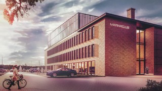 W Szczecinie powstaje biurowiec nawiązujący architektonicznie do zabytkowego hangaru