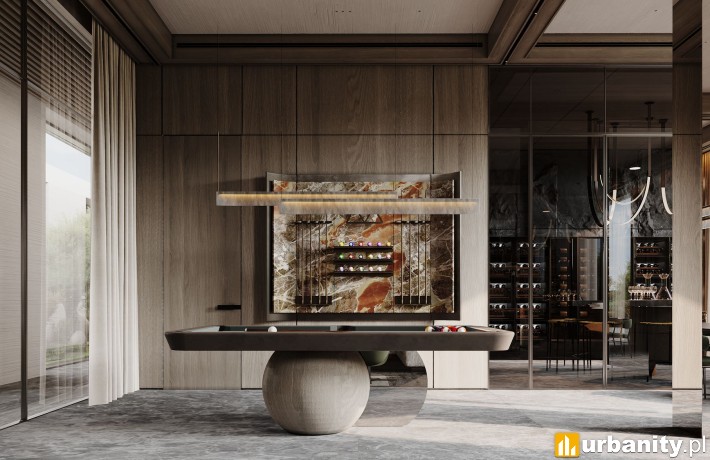 Tak wyglądał będzie pokój klubowy w Noho One, wiz. materiały inwestora