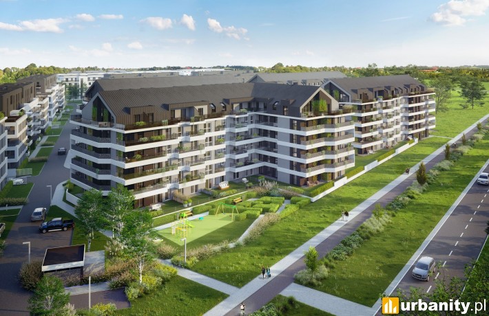 Nowe Miasto Jagodno - wizualizacja