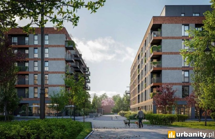 Ogrody Geyera Apartamenty w Łodzi, wizualizacja, wiz. materiały dewelopera