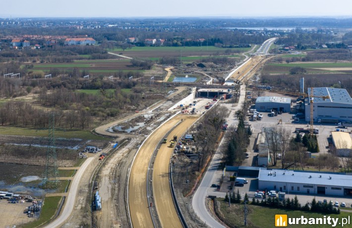Budowa obwodnicy Oświęcimia w decydującej fazie, fot. GDDKiA