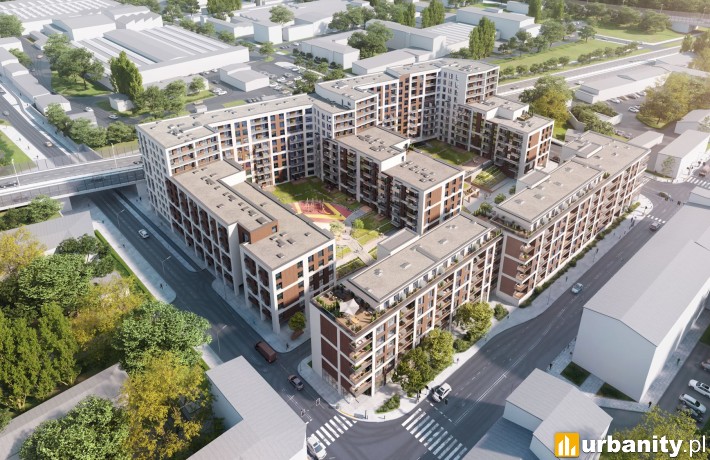 Tuwima Apartments w Nowym Centrum Łodzi, wiz. materiały prasowe