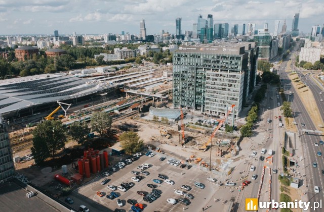 Prace na segmencie 7 przy stacji Warszawa Zachodnia, fot. Solentache
