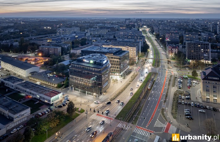 Biurowiec Infinity we Wrocławiu przyciąga dużego najemcę, fot. materiały inwestora