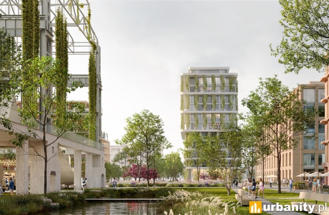 F.S.O. Park, wizualizacja pierwszego etapu, wiz. materiały dewelopera