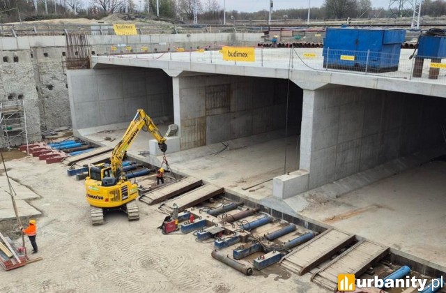 Budowa obwodnicy Oświęcimia w decydującej fazie, fot. GDDKiA