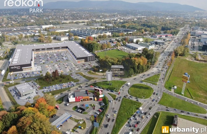Redkom Park w Bielsku-Białej, wizualizacja, wiz. materiały inwestora