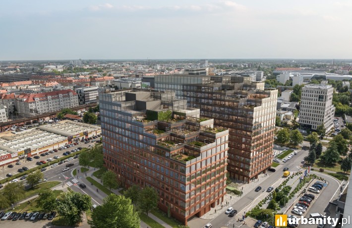 Projekt inwestycji Swobodna Spot we Wrocławiu, wiz. materiały inwestora