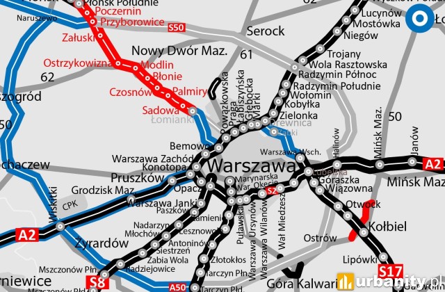 Wschodnia Obwodnica Warszawy doczeka się realizacji, fot. GDDKiA