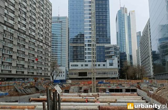 Apartamenty Grzybowska 11 - postęp prac, marzec 2026 r., fot. mickam