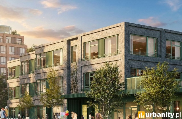 Koncepcja inwestycji przy Bieżuńskiej 1 na warszawskim Targówku, wiz. materiały inwestora