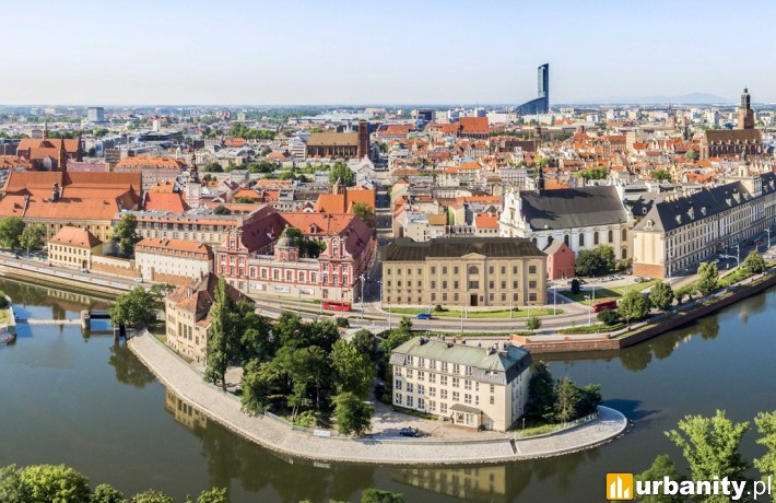 Projekt biurowca L’Uni we Wrocławiu