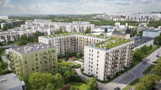 Bociana 5 w Krakowie, wizualizacja, wiz. materiały inwestora
