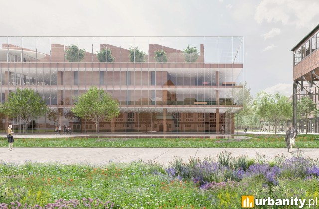 Hub gamingowo-technologiczny w Katowicach, wizualizacja, wiz. materiały inwestora