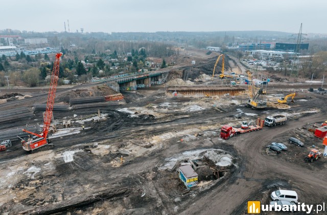 Modernizacja linii kolejowej E65 na Śląsku, fot. Soletanche Polska