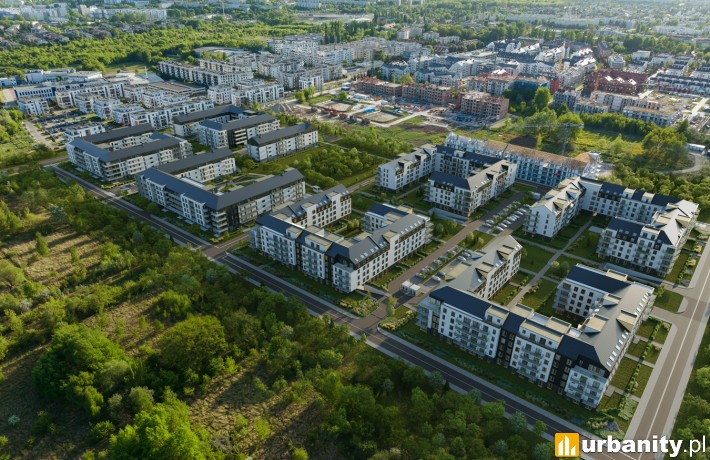 Naramovice Odnova w Poznaniu, wizualizacja osiedla, wiz. materiały dewelopera