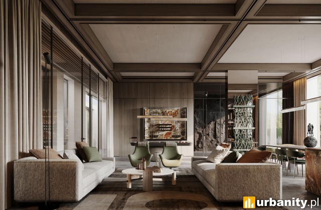 Tak wyglądał będzie pokój klubowy w Noho One, wiz. materiały inwestora