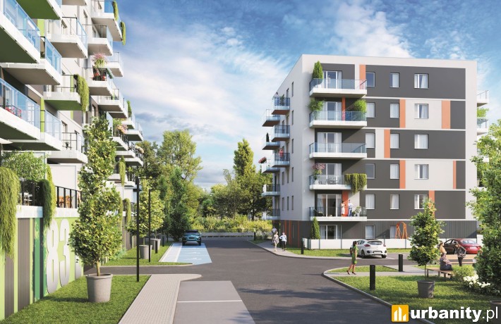 Osiedle Kościuszki w Chorzowie, fot. materiały dewelopera