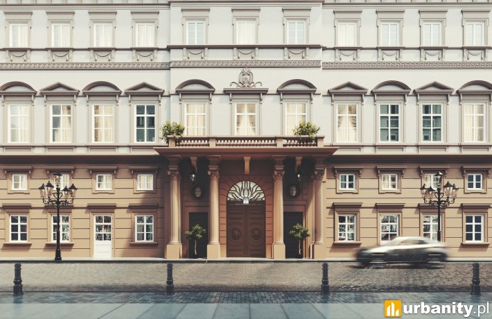 Wizualizacja pałacu Hatzfeldów