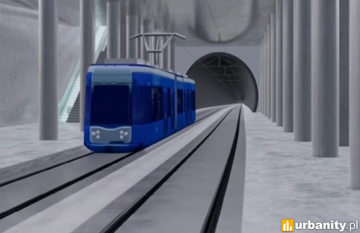Premetro czy metro w Krakowie? Fot. Zarząd Inwestycji Miejskich w Krakowie