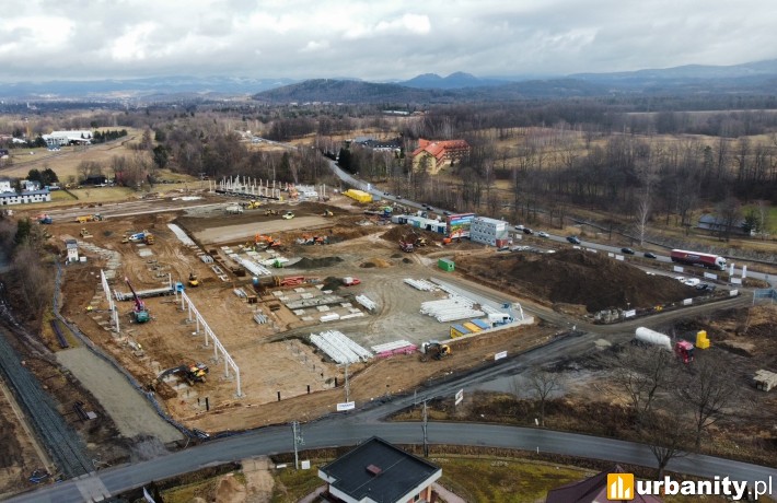 Przystanek Karkonosze, zdjęcia z końca stycznia 2025 roku, fot. materiały inwestora