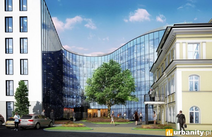 Wizualizacja łódzkiego projektu Przystanek mBank