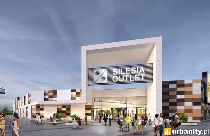Wizualizacja inwestycji Silesia Outlet
