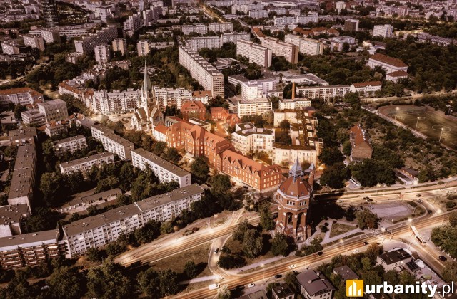 Wizualizacja kompleksu Sudea we Wrocławiu, wiz. materiały inwestora