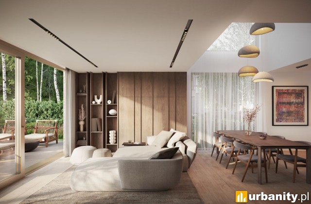 Wiedeńska Residence na Wilanowie, wiz. materiały dewelopera