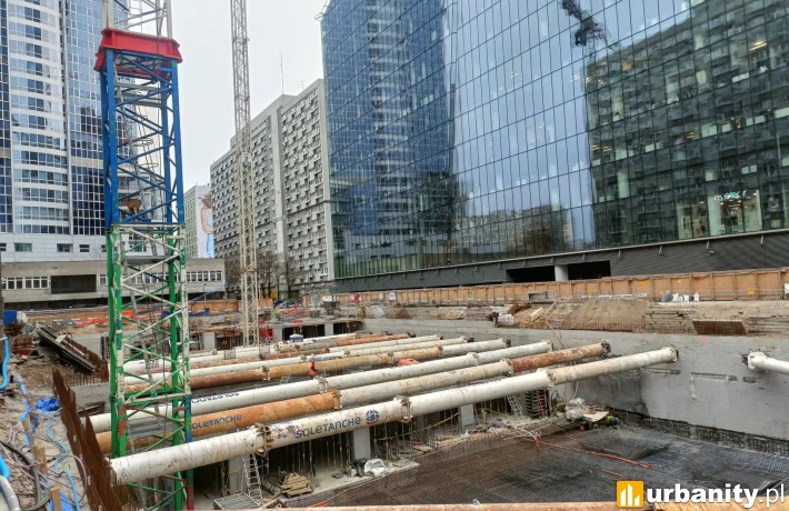 Apartamenty Grzybowska 11 - postęp prac, marzec 2026 r., fot. mickam