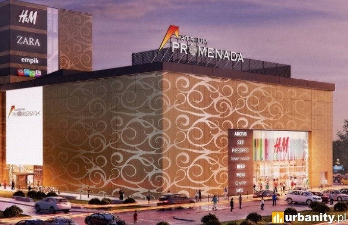 Atrium Promenada - rozbudowana część