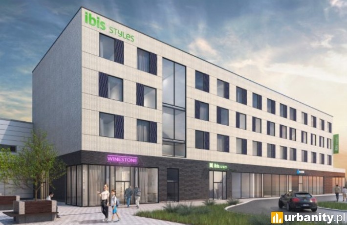Hotel Ibis Styles w Bolesławcu - wizualizacja