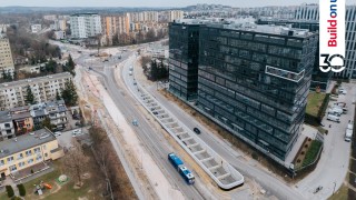 Krakowski Szybki Tramwaj z nową trasą podziemną w tunelu blisko ukończenia