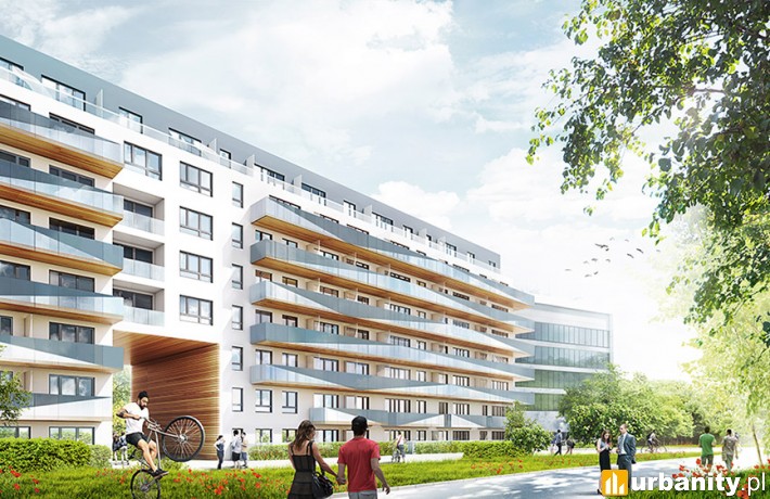 Osiedle Nordic Mokotów w Warszawie - projekt architektoniczny