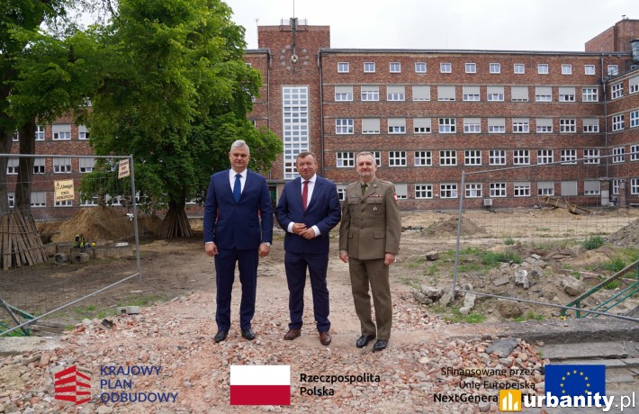 Rusza przebudowa Szpitala Wojskowego w Szczecinie, fot. 109szpital.pl
