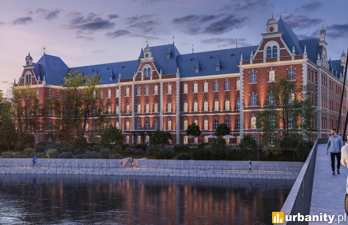 City Park Hotel & Residence, wizualizacja inwestycji, wiz. Piotr Bartkowiak
