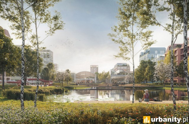 F.S.O. Park, wizualizacja pierwszego etapu, wiz. materiały dewelopera