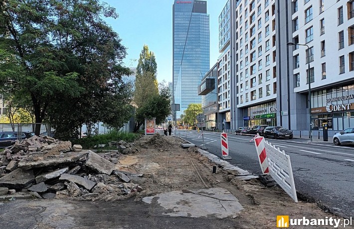 Rusza przebudowa Grzybowskiej na Woli, fot. SZRM Warszawa