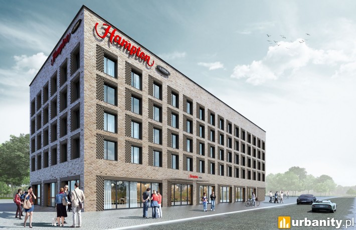 Hampton by Hilton Szczecin - wizualizajca