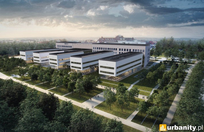 Kompleks kliniczno-dydaktyczno-badawczy Pomorskiego Uniwersytetu Medycznego w Szczecinie, wiz. materiały prasowe