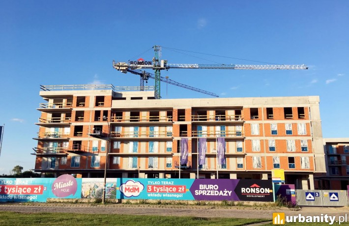 I etap osiedla Miasto Moje - zawieszenie wiechy