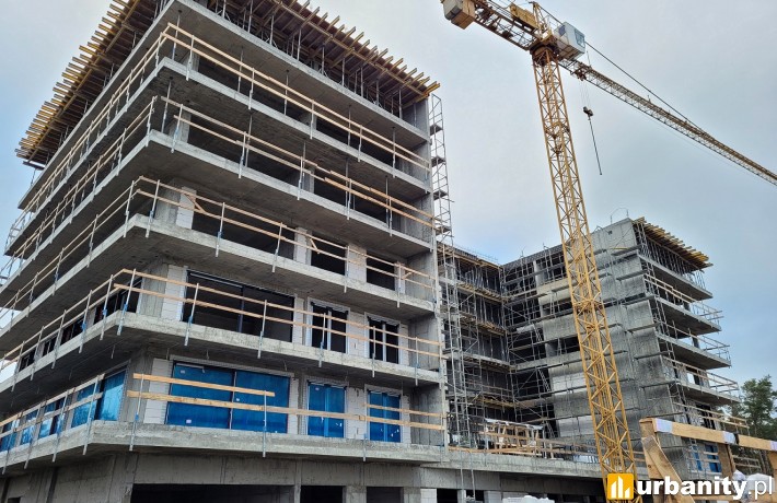 Nautic Park - postęp prac na budowie styczeń 2021 r.