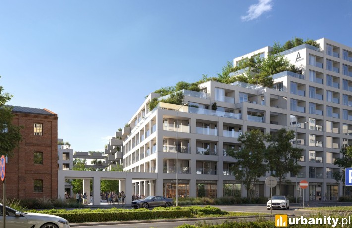 Nowe Centrum Płocka - projekt inwestycji, wiz. 77Studio architektury
